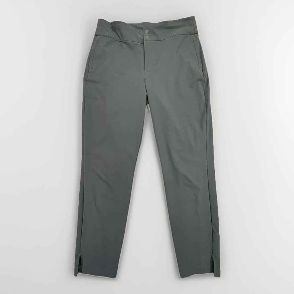 Eddie Bauer Women’s Hiking Pants Size 8 Storm Gray Blue Stretch Lightweight